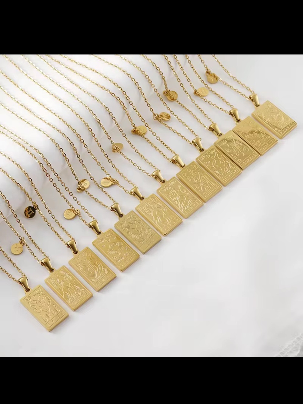 FREE WITH BUNDLE OF 3 items OR MORE! 18K Gold Plated Necklace– Choose Your Sign